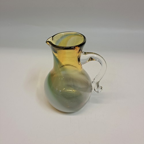 DB-777 MINI PITCHER GOLD & MOSS 3x2x2 $42 at Hunter Wolff Gallery